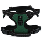 Spotted Pro! Dog Harness Green