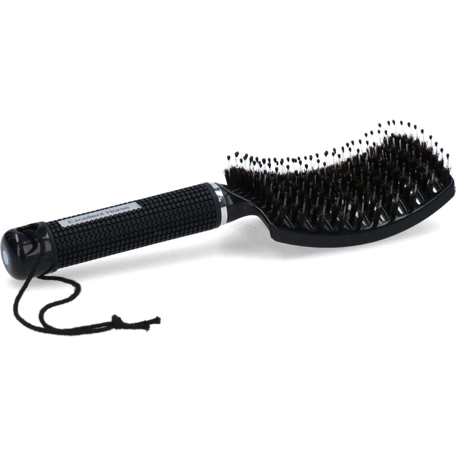Excellent Mane & Tail Brush Horse Supreme Black