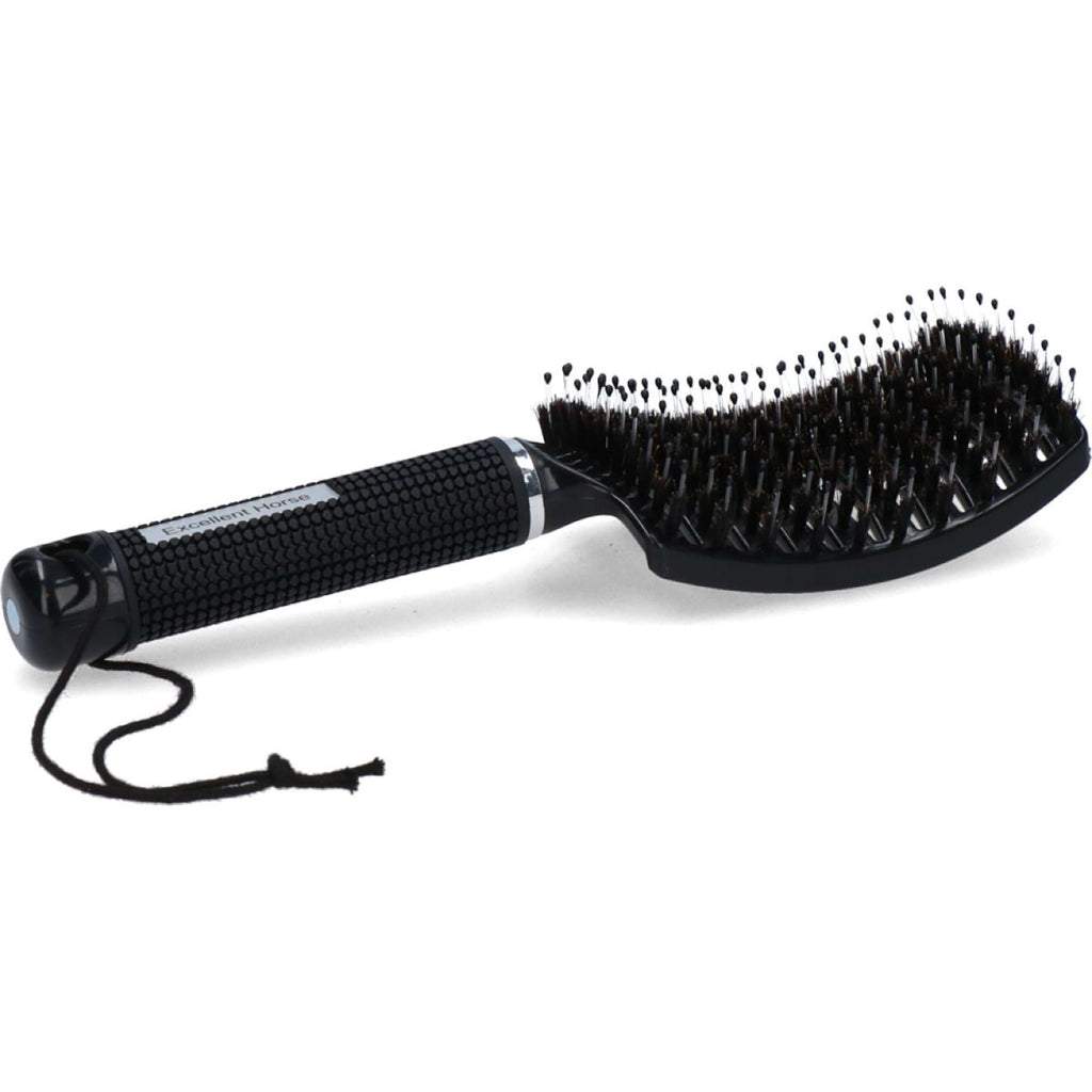 Excellent Mane & Tail Brush Horse Supreme Black