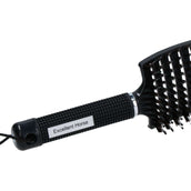 Excellent Mane & Tail Brush Horse Supreme Black