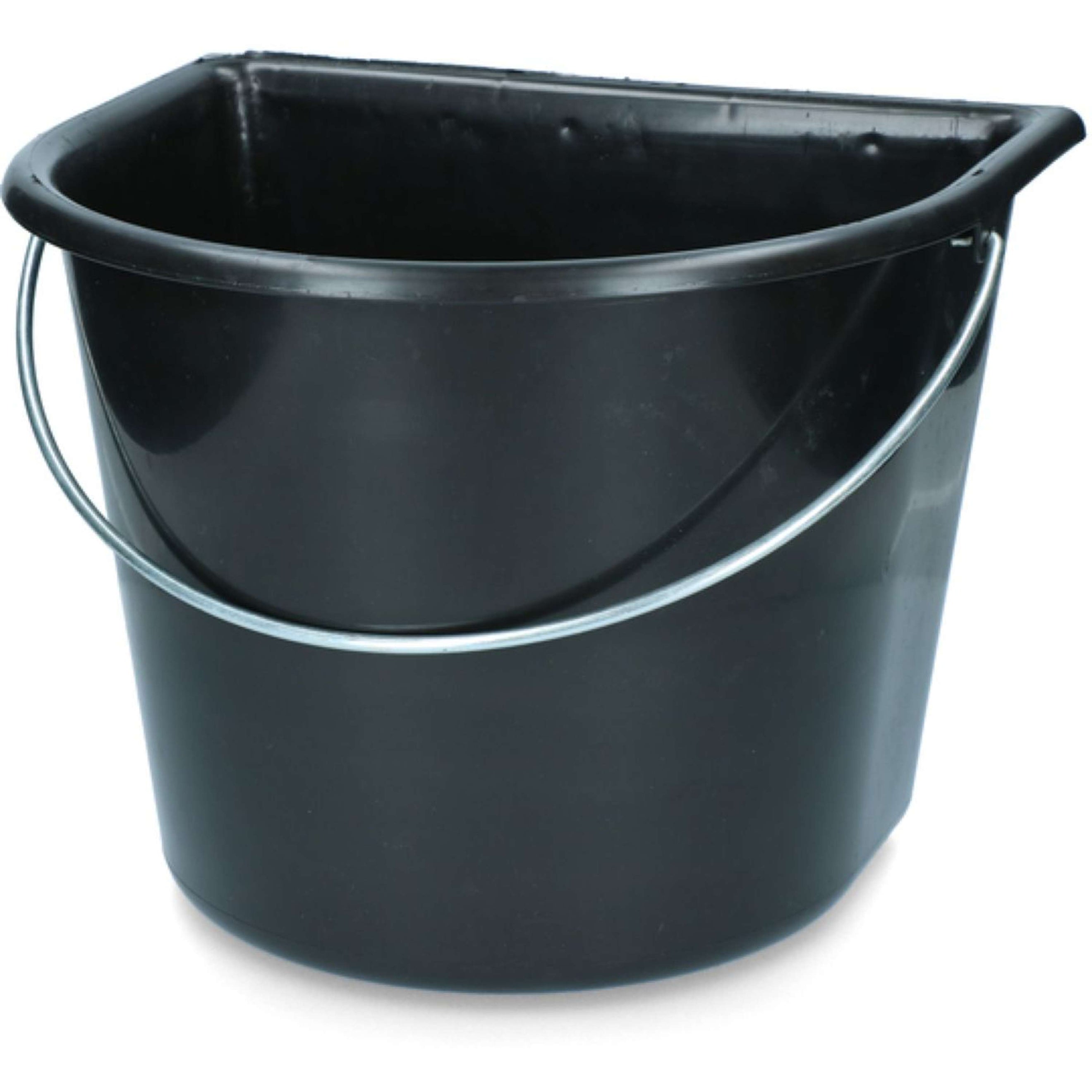 Agradi Bucket with Flat Side Black