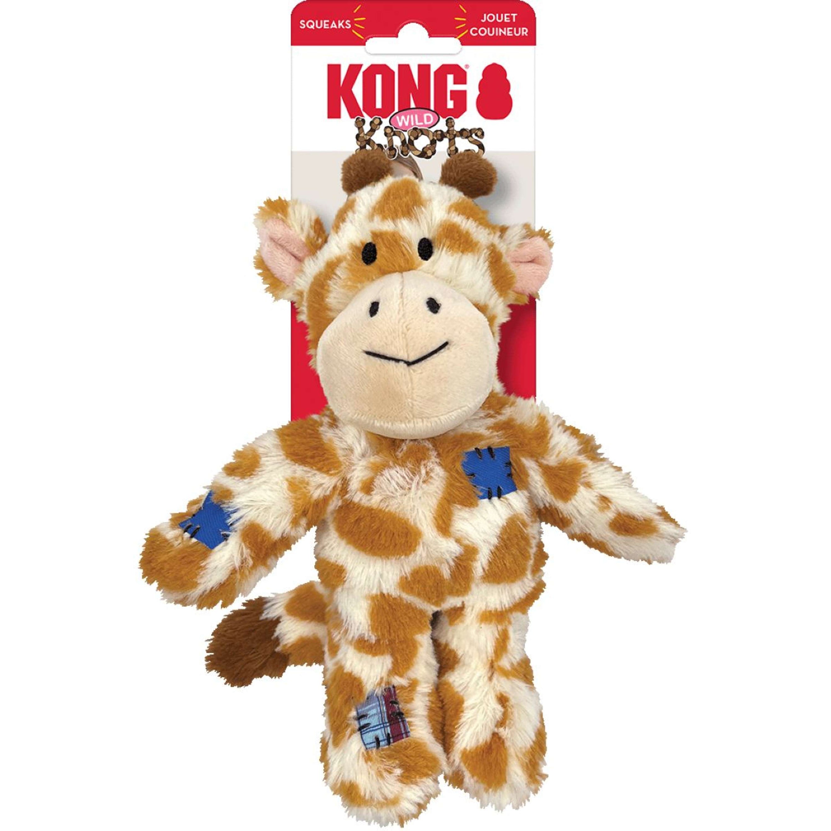 KONG Dog Toy Wild Knots Giraffe