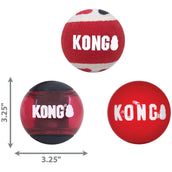 KONG Play Balls Signature 3-pack