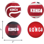 KONG Play Balls Signature 3-pack