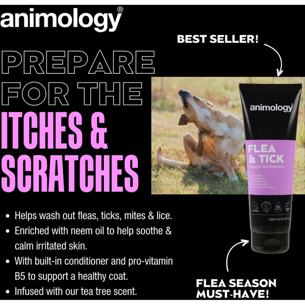 Animology Flea and Tick Shampoo