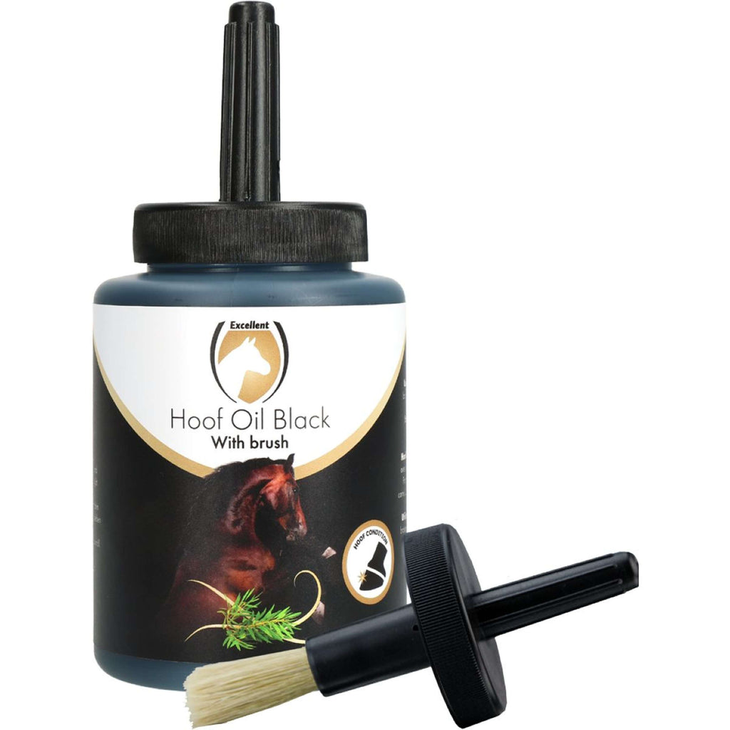 Excellent Huföl mit Pinsel Black