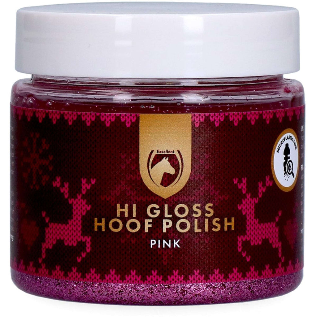 Excellent Hoof Polish Hi Gloss Christmas Pink