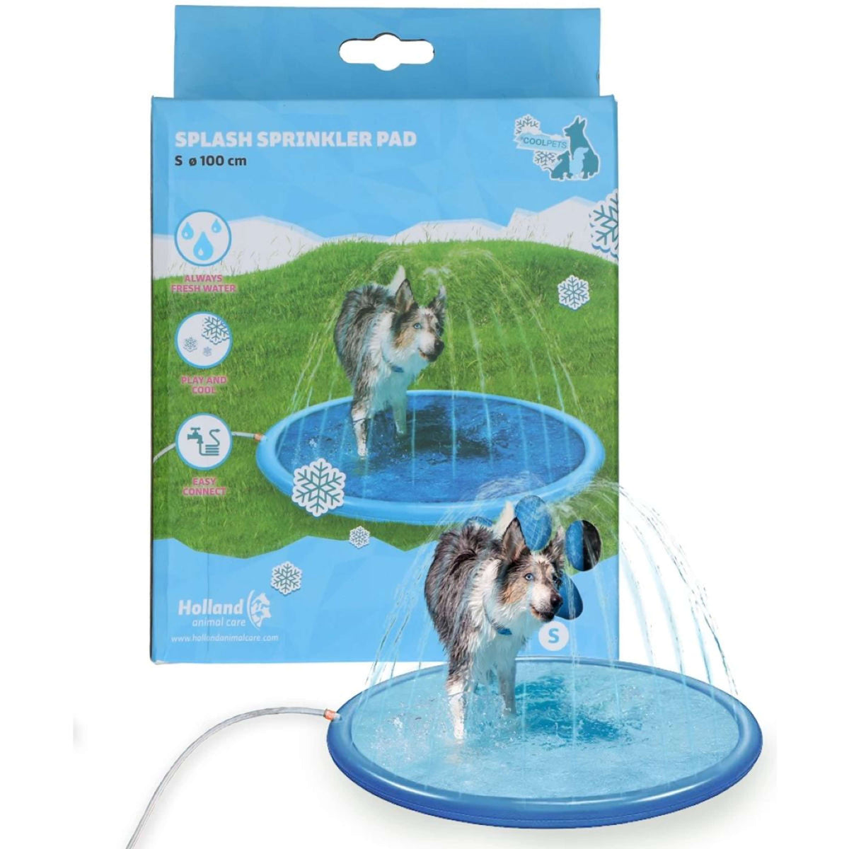 Coolpets Cooling Mat Splash Sprinkler