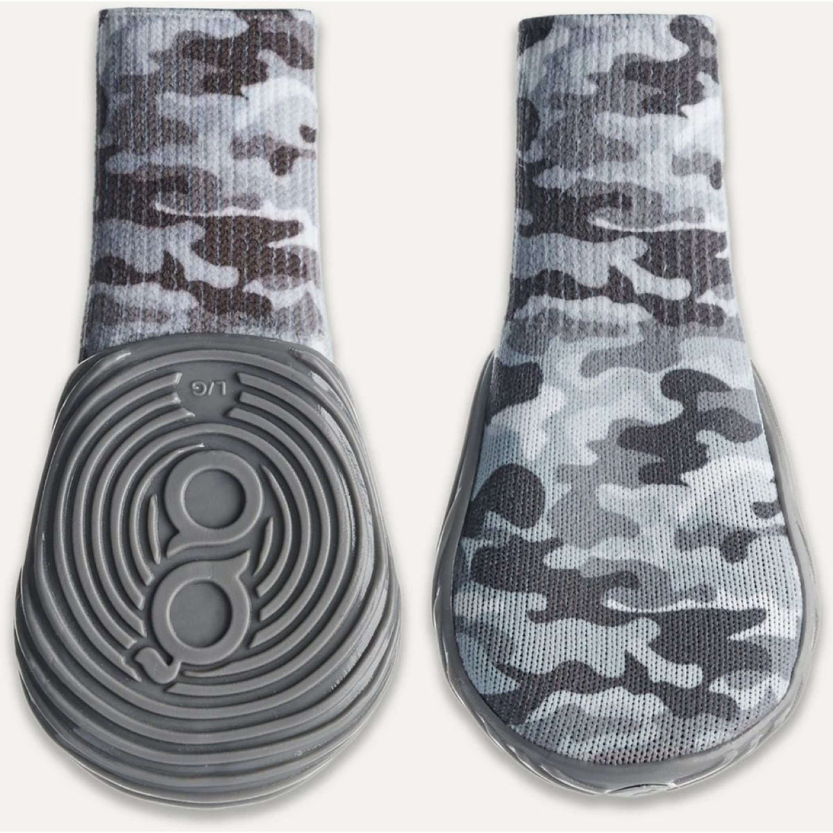 Goo-eez Regular Printed Dog Boots 2-pack Camo/Grey