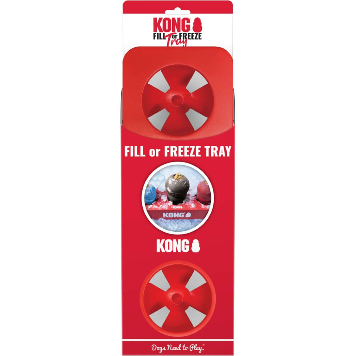 KONG Fill or Freeze Tray Red