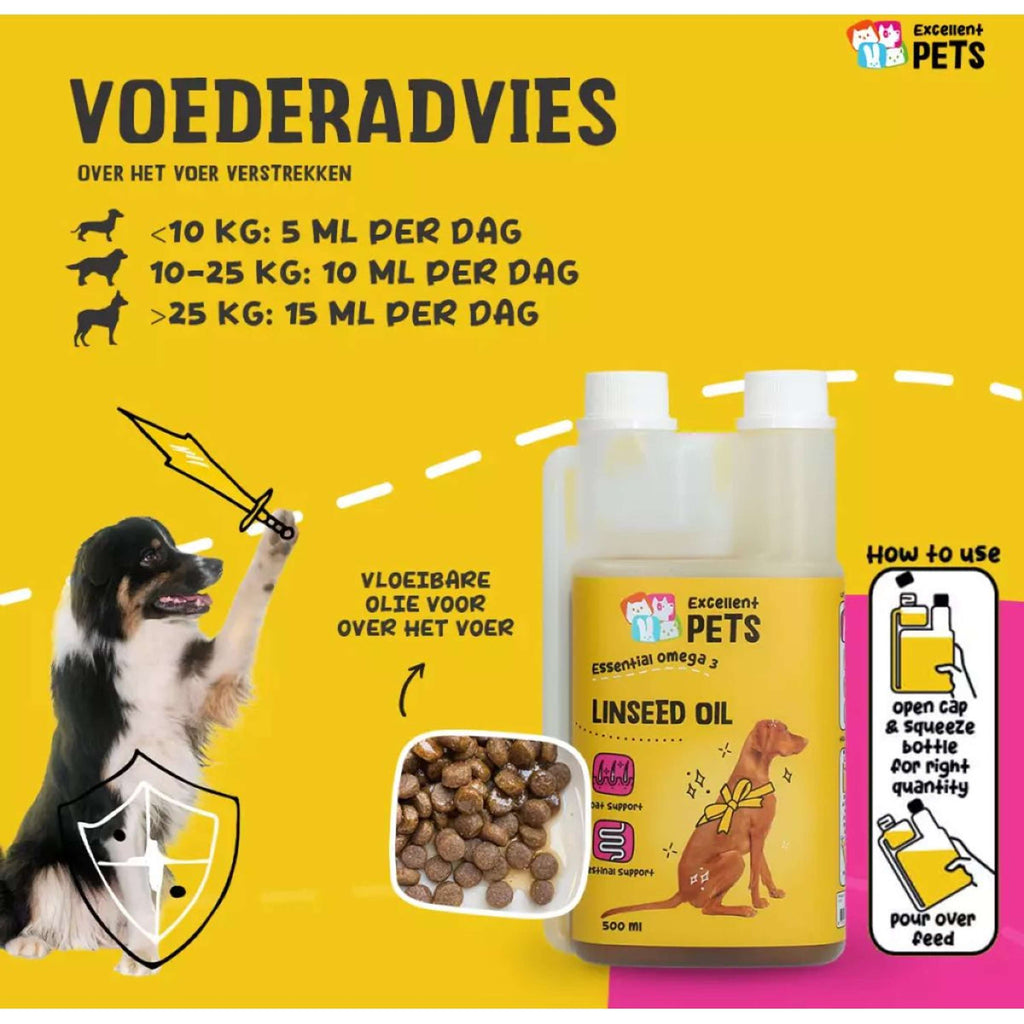 Agradi Lin Seed Oil Voor Honden