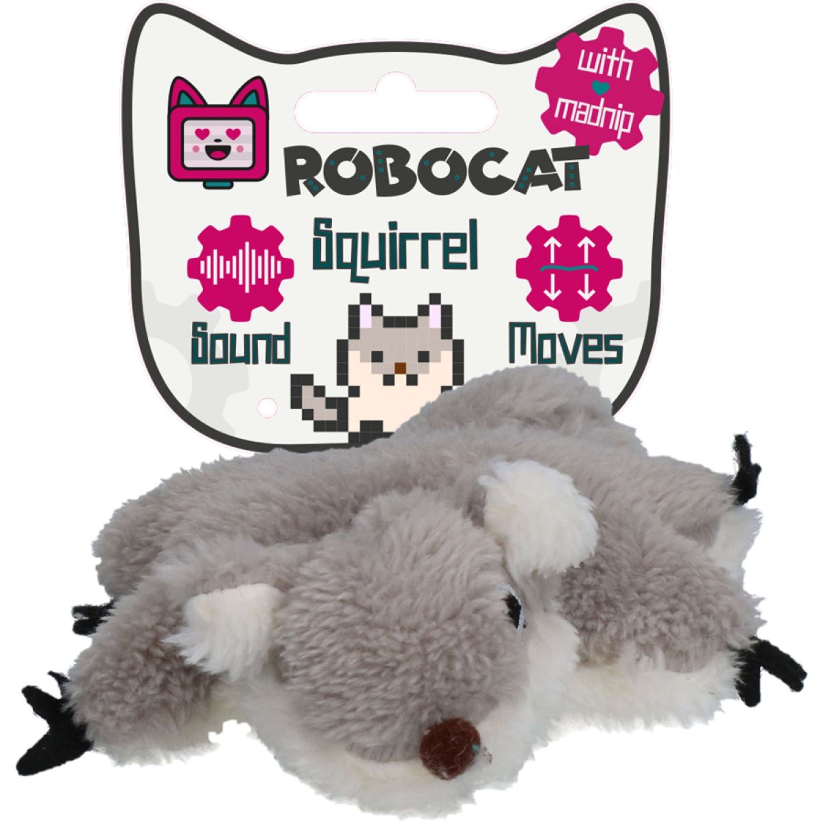 Robocat Cat Toy Squirrel