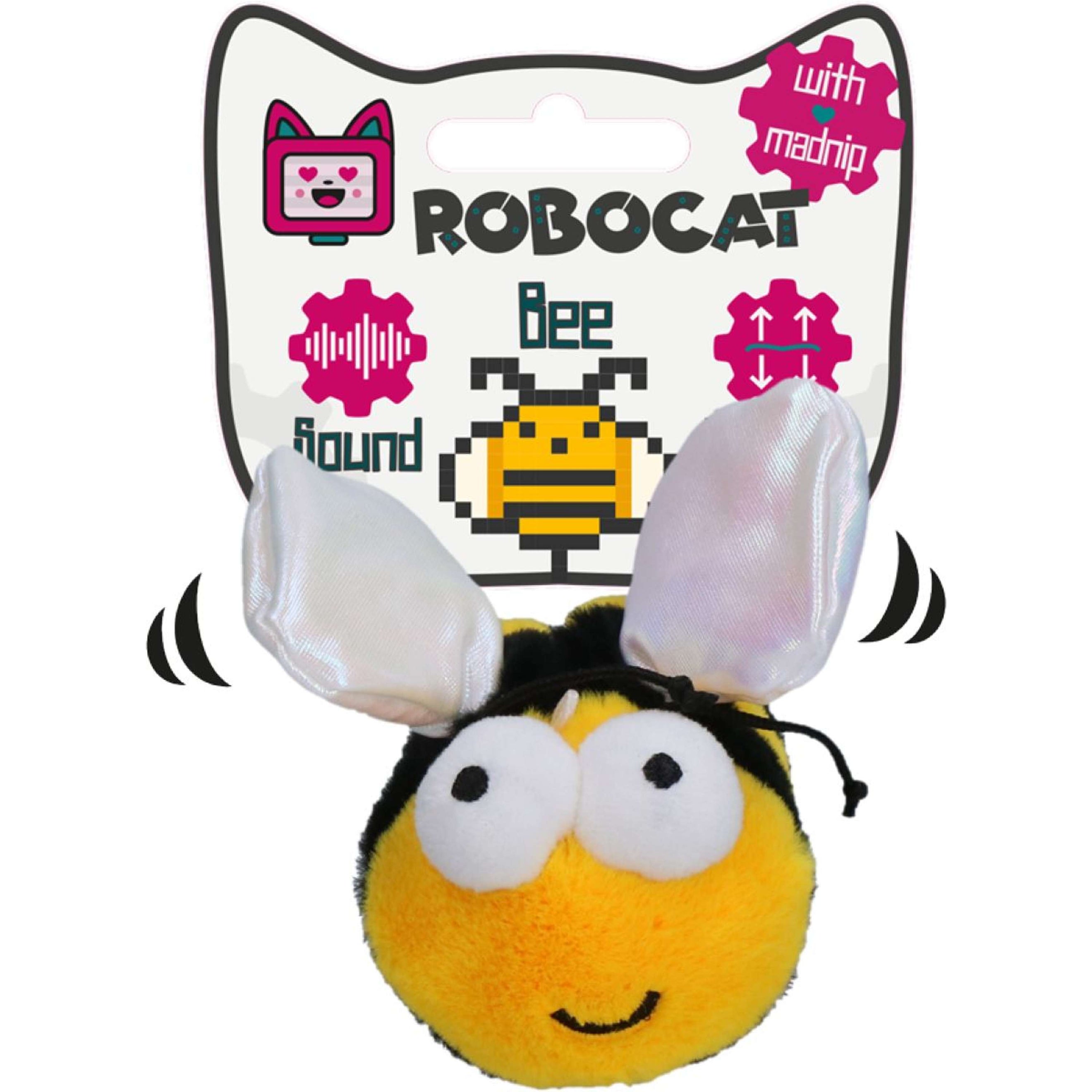 Robocat Cat Toy Bee