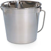 RVS Bucket Flat Side RVS
