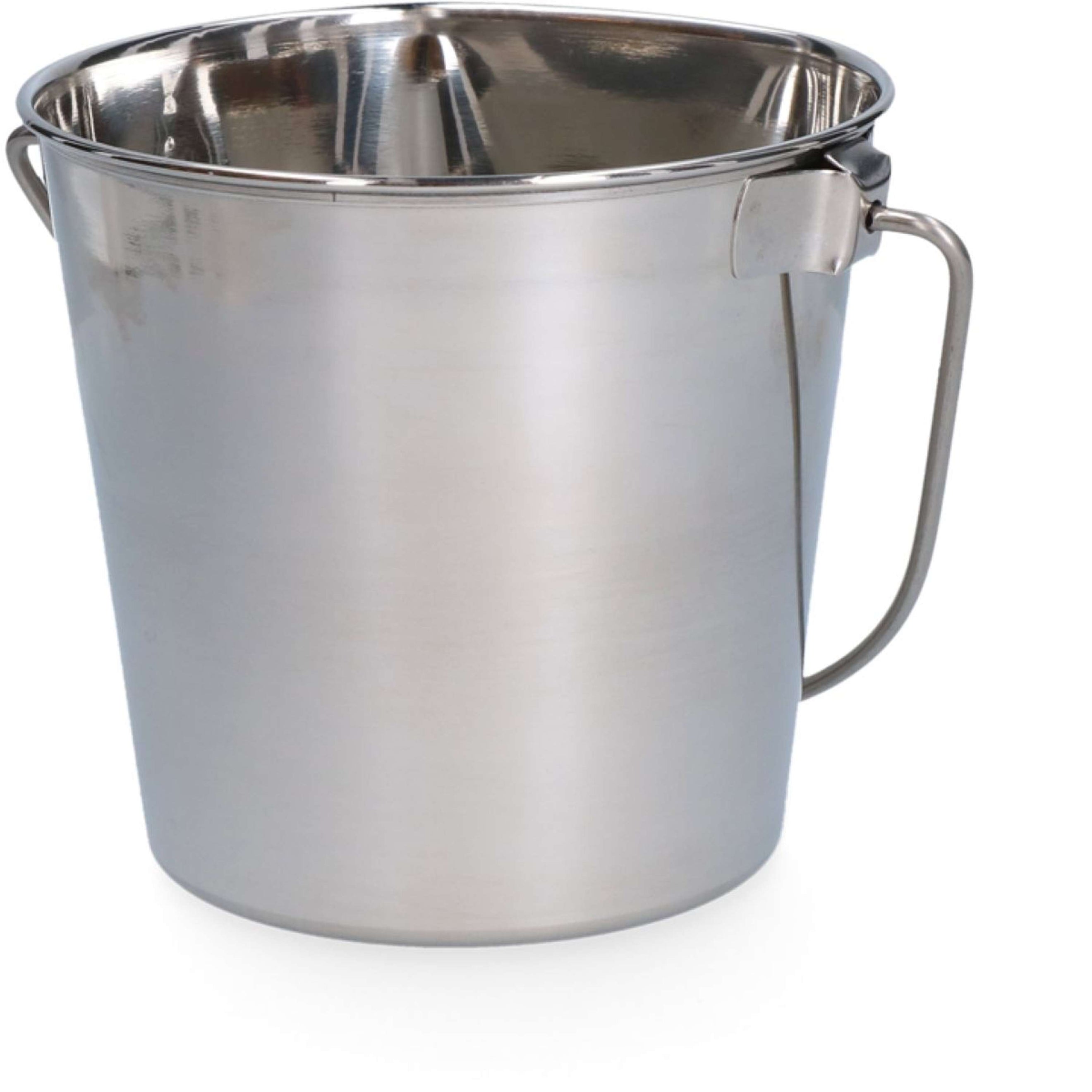 Agradi RVS Bucket Flat Side RVS Agradi RVS Bucket Flat Side RVS