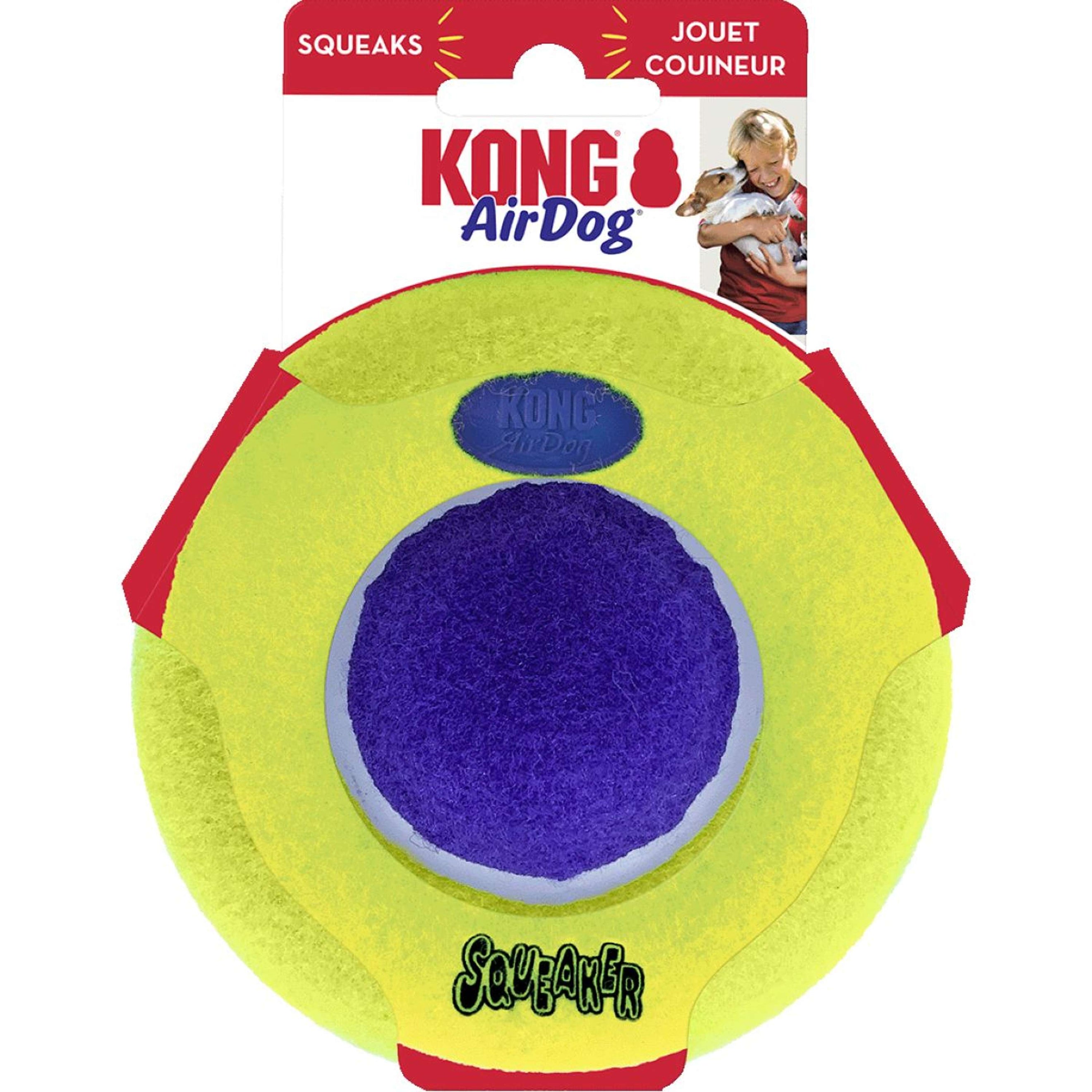 KONG Dog Toy AirDog Squeaker Saucer