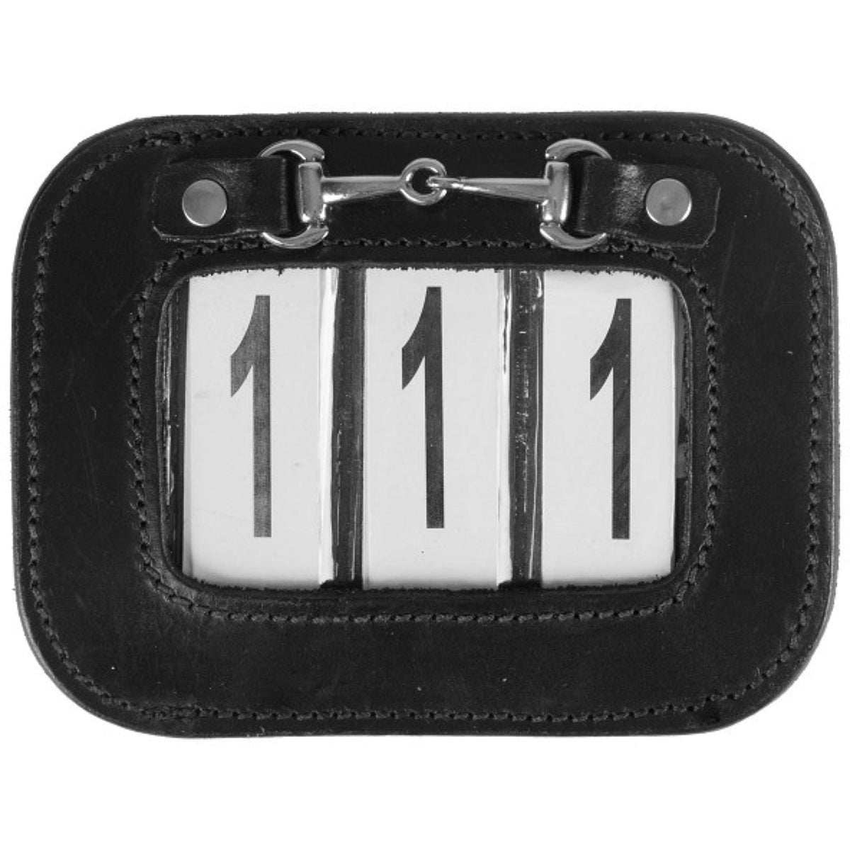 HORKA Competition Numbers Leather Black/Silver