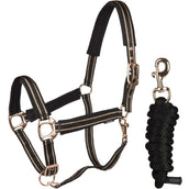 HORKA Head Collar Set Deluxe Black/Rose