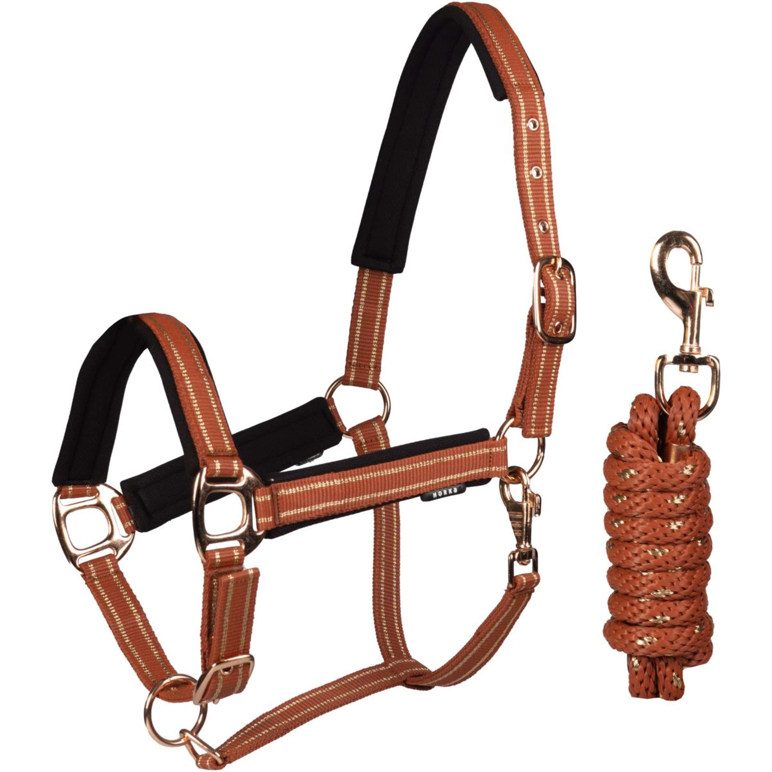 Horka Head Collar Set Deluxe Ginger