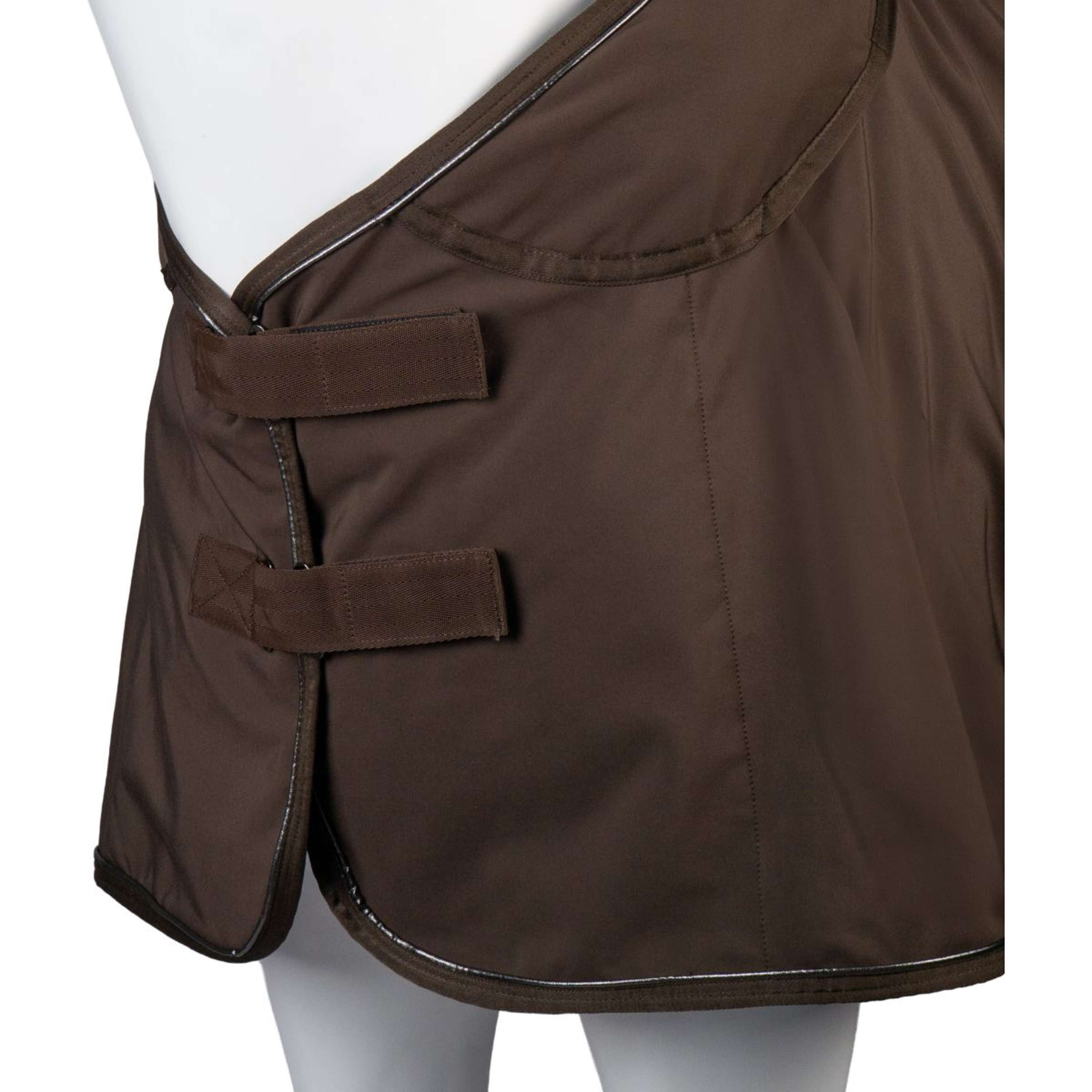 EQPRO Softshell Rug with Rollable Neck Chocolate
