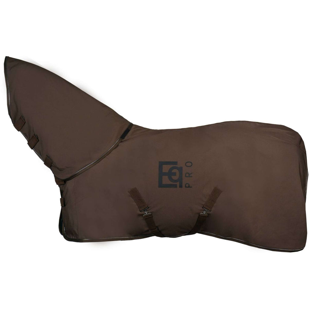 EQPRO Softshell Rug with Rollable Neck Chocolate