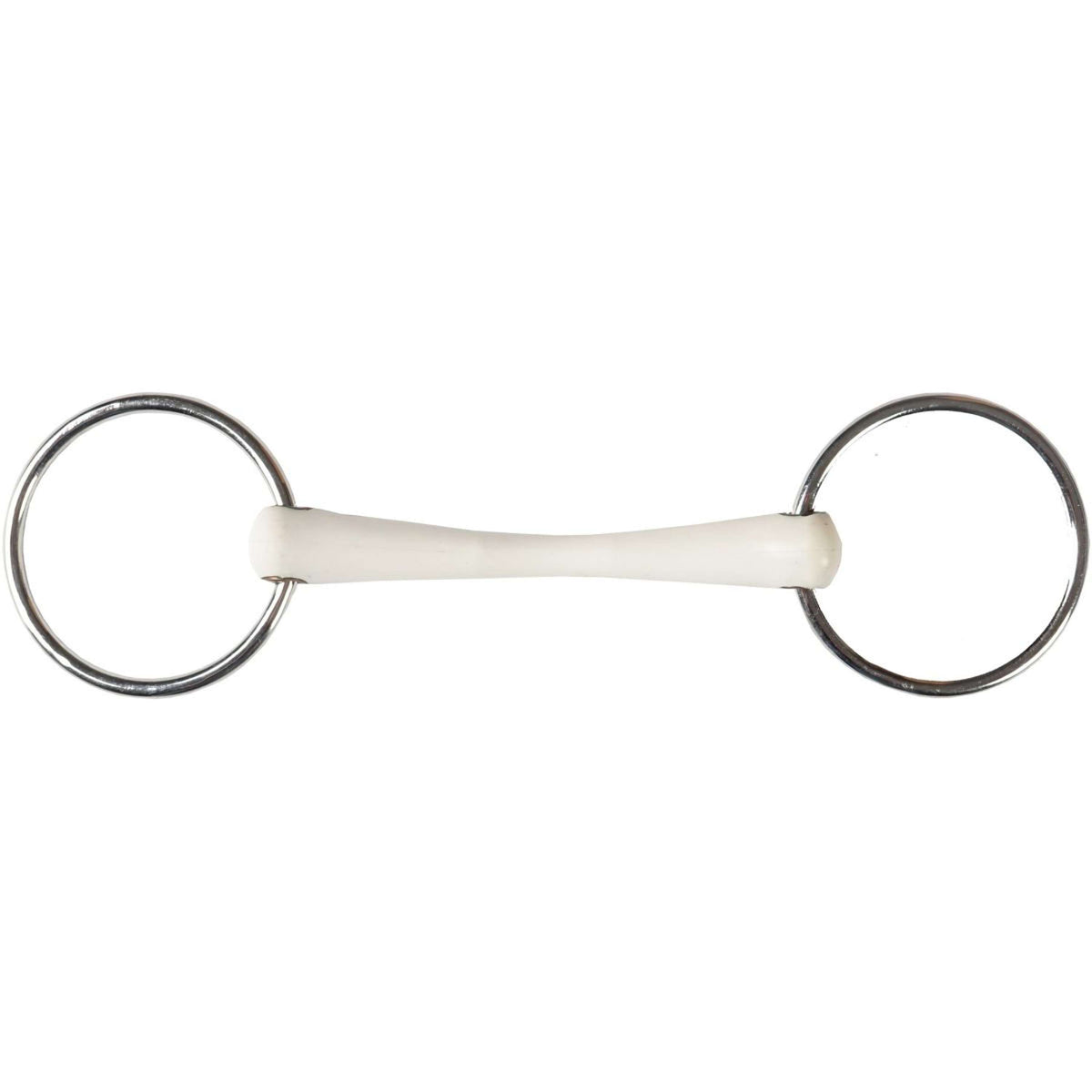 HORKA Loose Ring Snaffle Flex Bit 20mm White