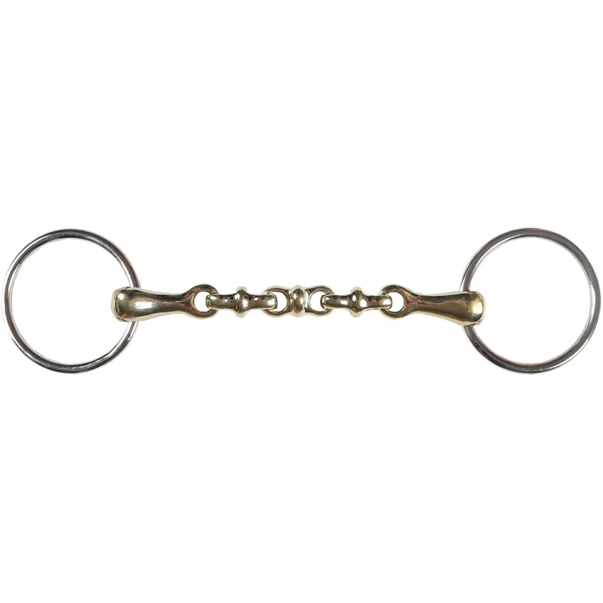 HORKA Loose Ring Snaffle Waterford 18mm Goldbrass