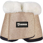 HORKA Bell Boots Glitter Rose Gold