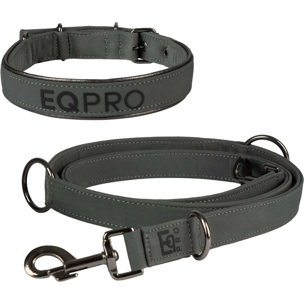 EQPRO Collar and Leash Softshell Shadow Steel