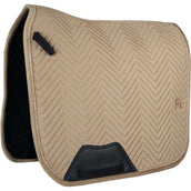 HORKA Saddlepad Velvet Dressage mocha