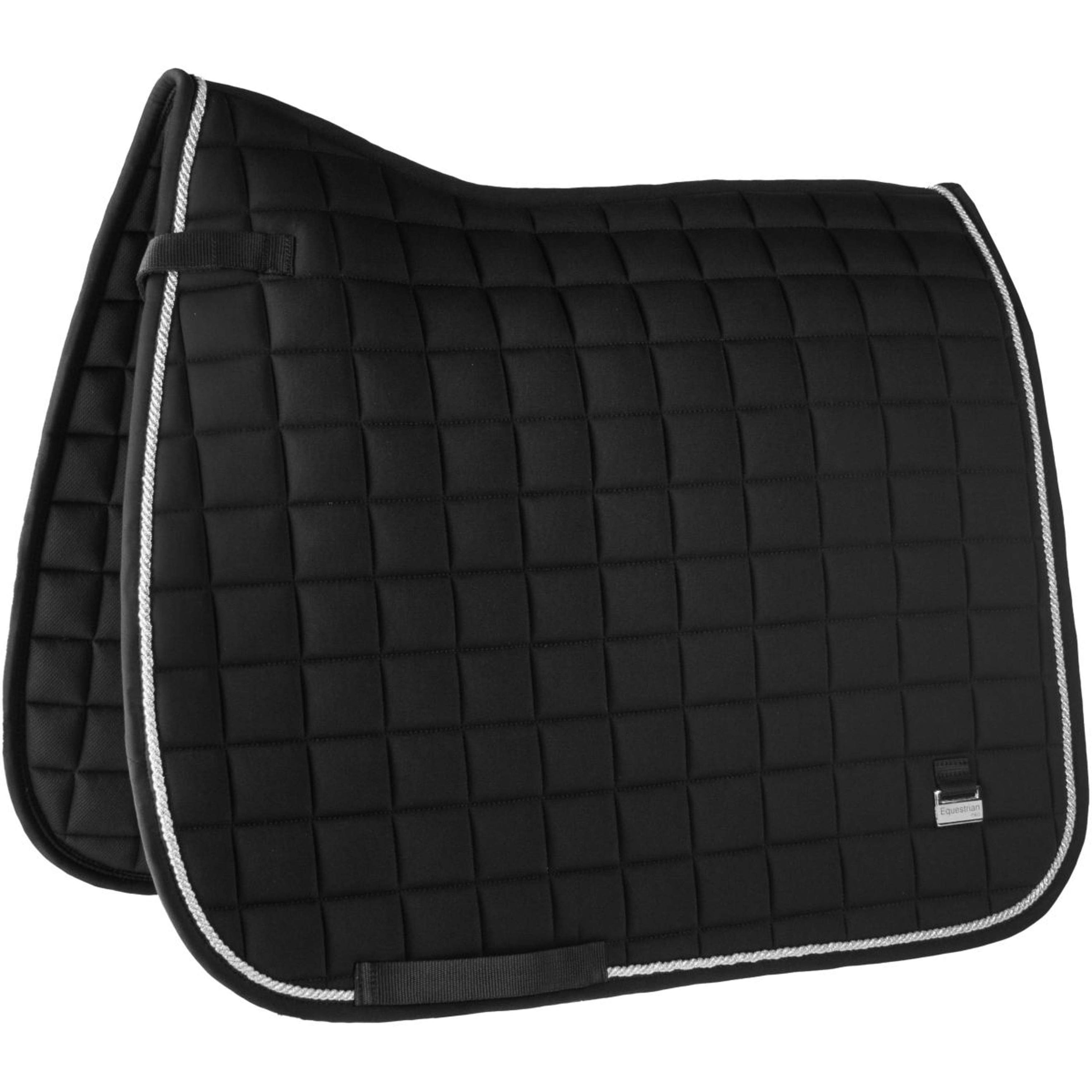 HORKA Saddlepad Deluxe Dressage Black/Silver