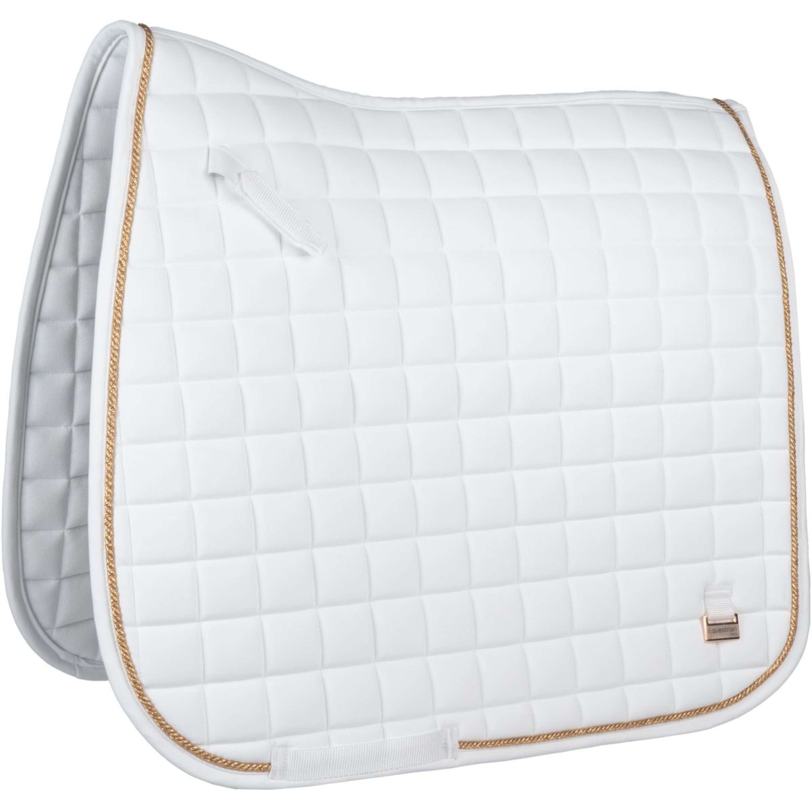 HORKA Saddlepad Deluxe Dressage White/Rosegold