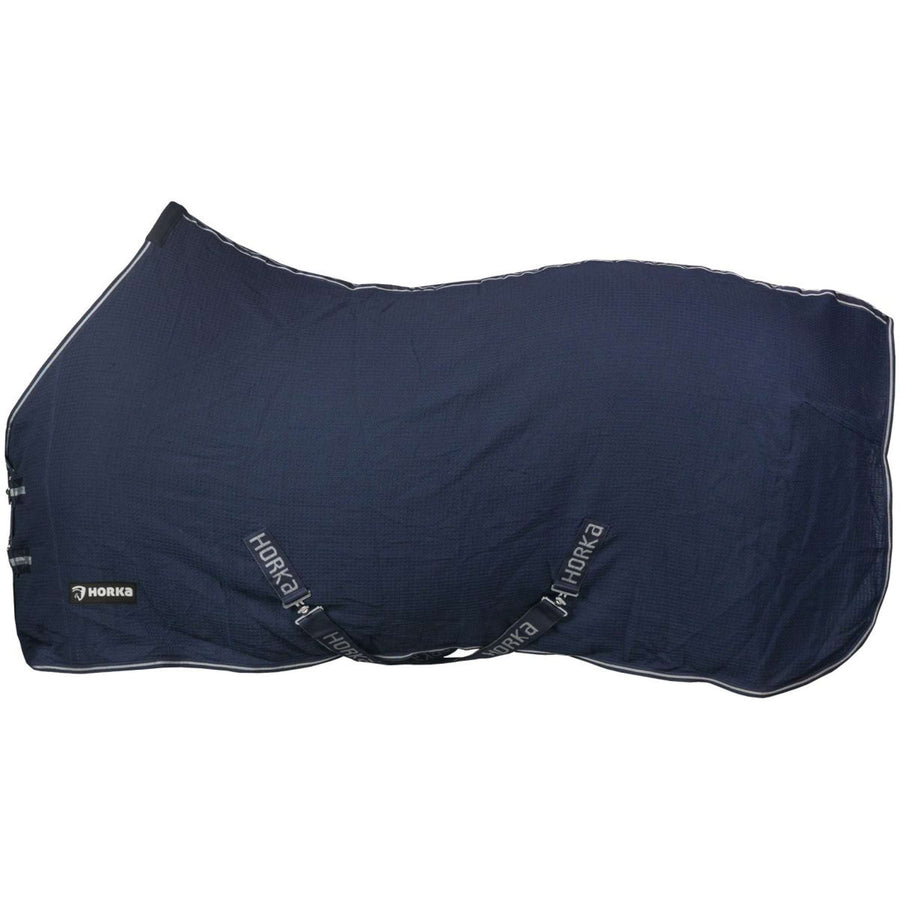 HORKA Sweat Rug Wafflecotton Blue