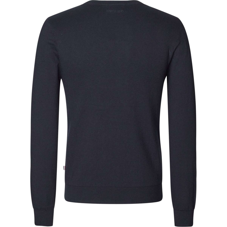 Kingsland Pullover Classic O-Neck Men Navy