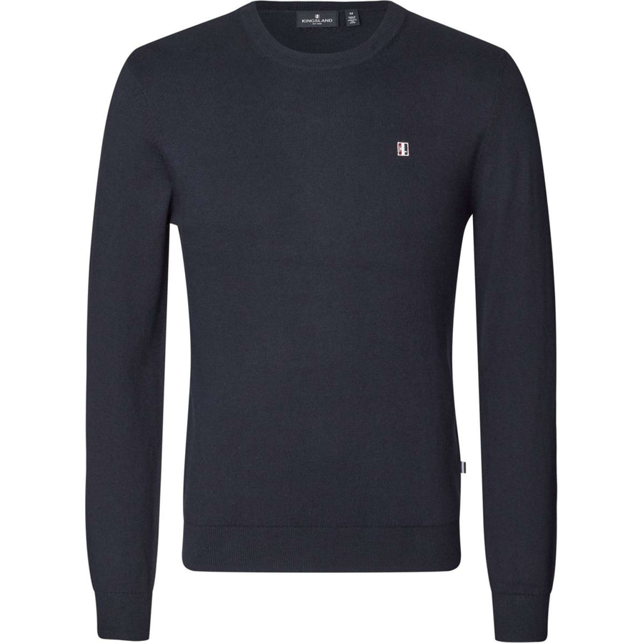 Kingsland Pullover Classic O-Neck Men Navy