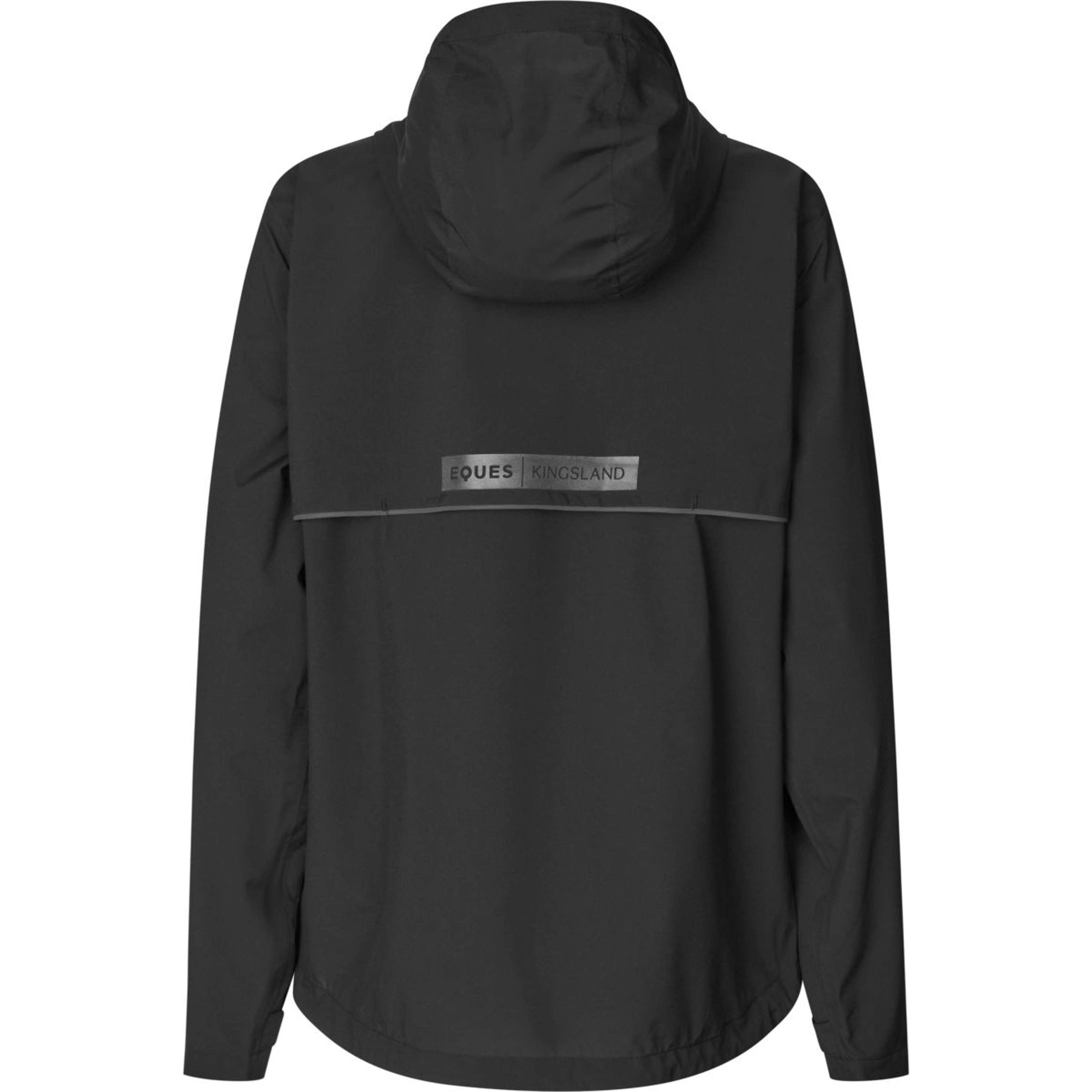 Kingsland X Eques Rain Coat Storm Black Kingsland X Eques Rain Coat Storm Black