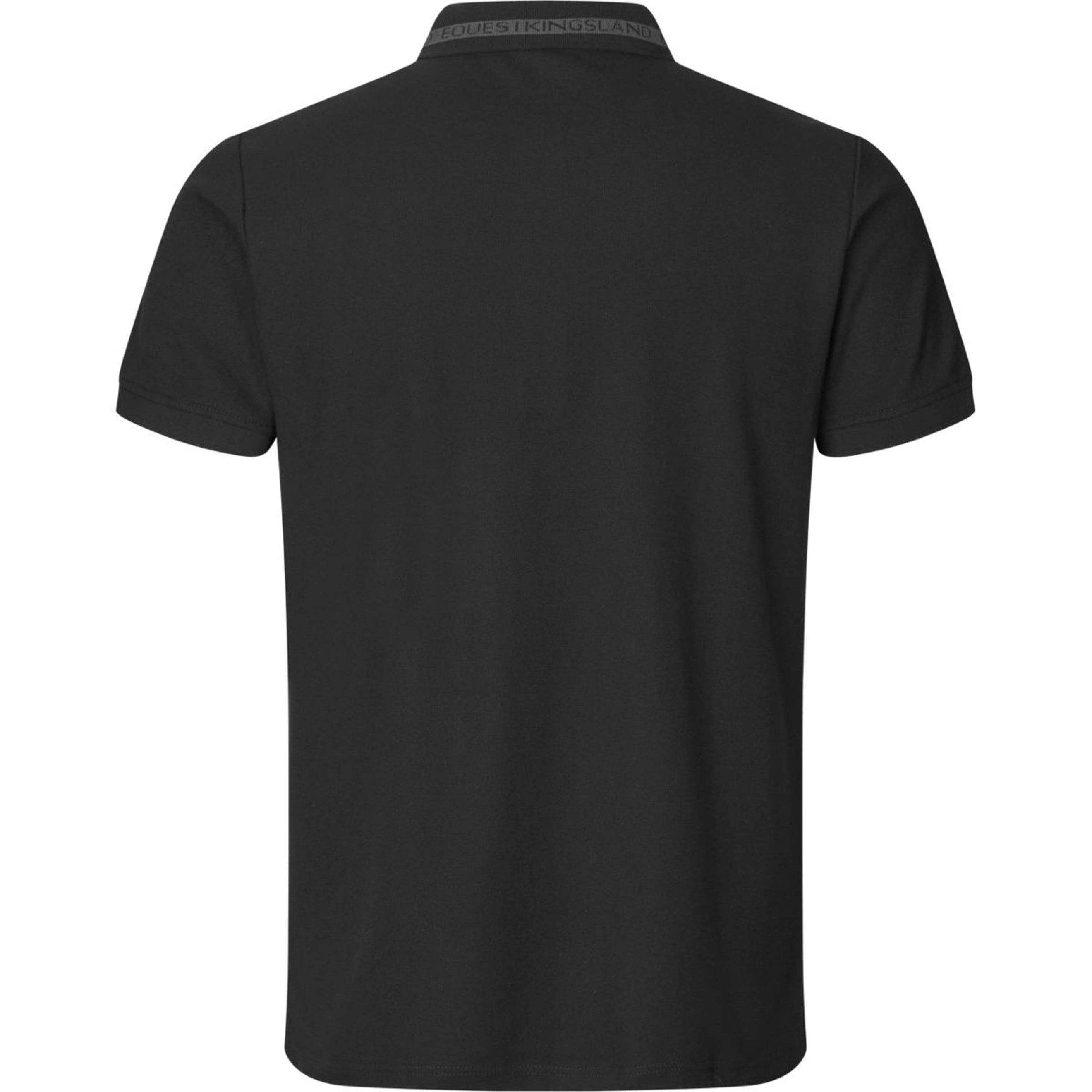 Kingsland X Eques Polo Ari Men Black Kingsland X Eques Polo Ari Men Black