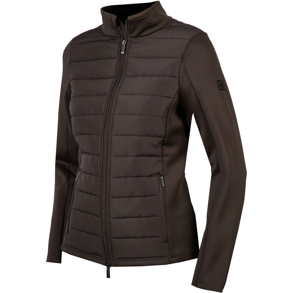 EQPRO Zip-Hoodie Geneviève Chocolate