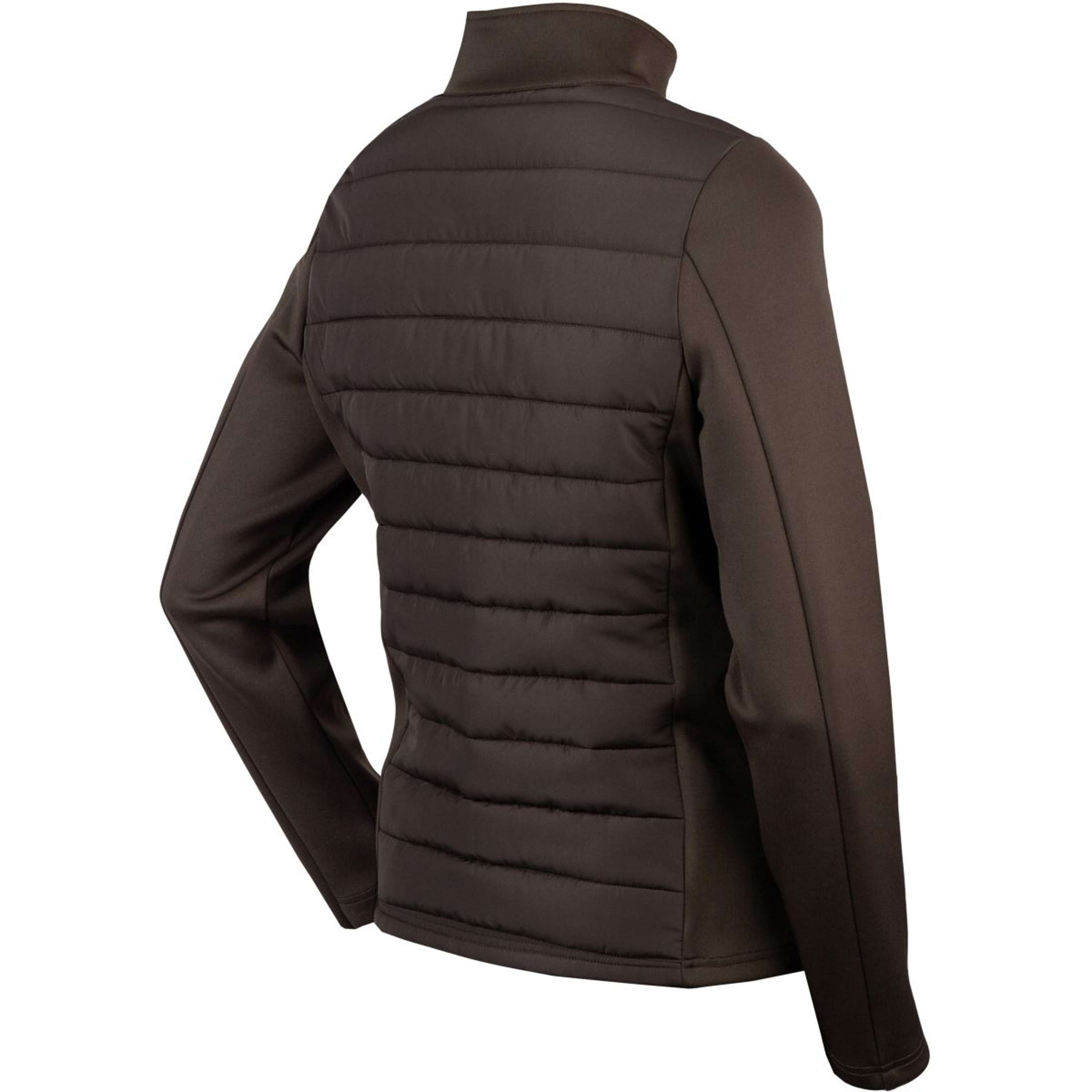 EQPRO Zip-Hoodie Geneviève Chocolate