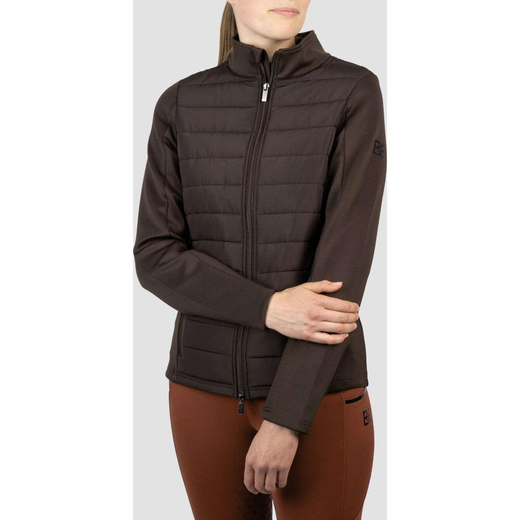 EQPRO Zip-Hoodie Geneviève Chocolate