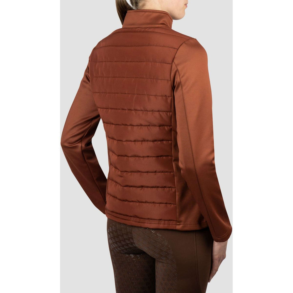 EQPRO Zip-Hoodie Geneviève Burnt Umber