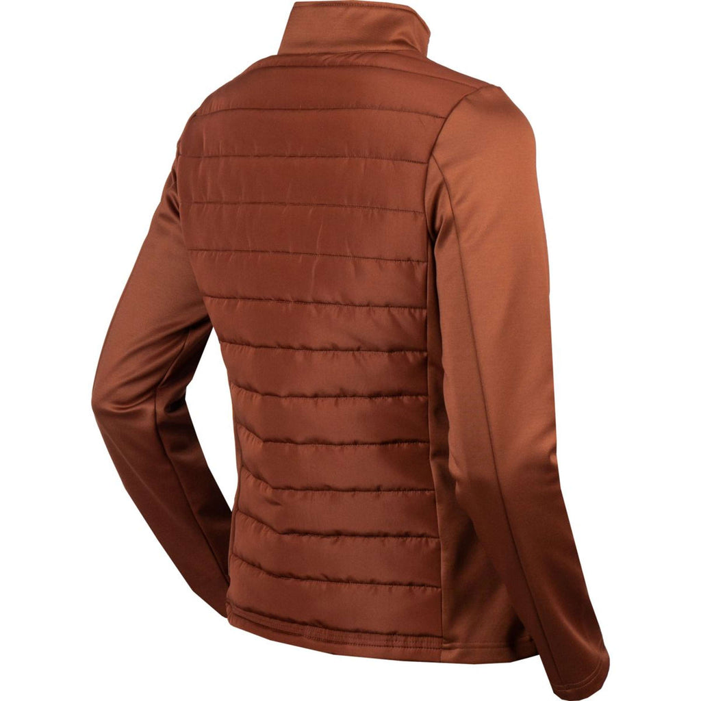 EQPRO Zip-Hoodie Geneviève Burnt Umber