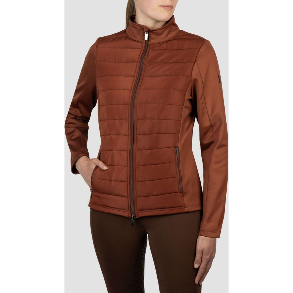 EQPRO Zip-Hoodie Geneviève Burnt Umber