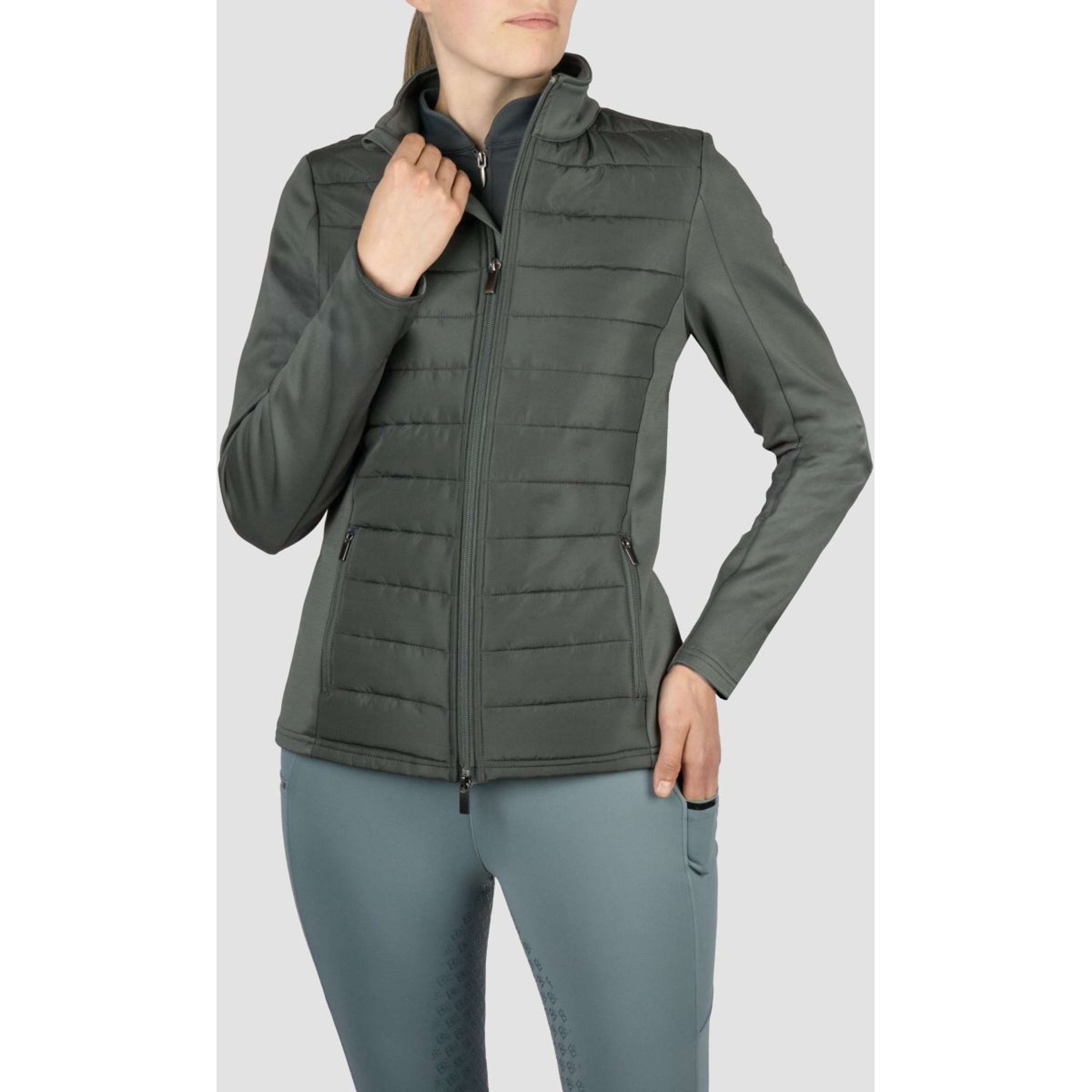 EQPRO Zip-Hoodie Geneviève Shadow Steel