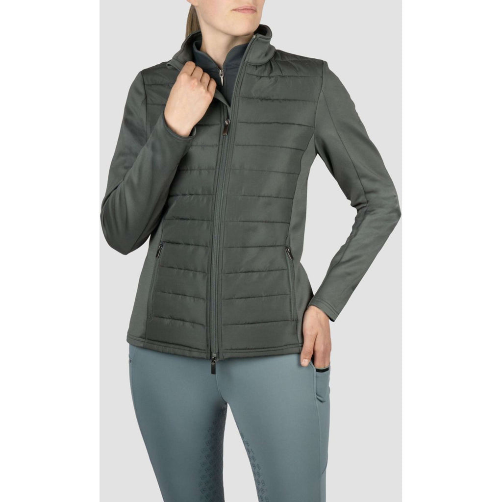 EQPRO Zip-Hoodie Geneviève Shadow Steel