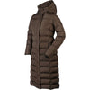EQPRO Long Puffer Coat Eloise Chocolate