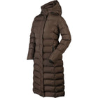 EQPRO Long Puffer Coat Eloise Chocolate