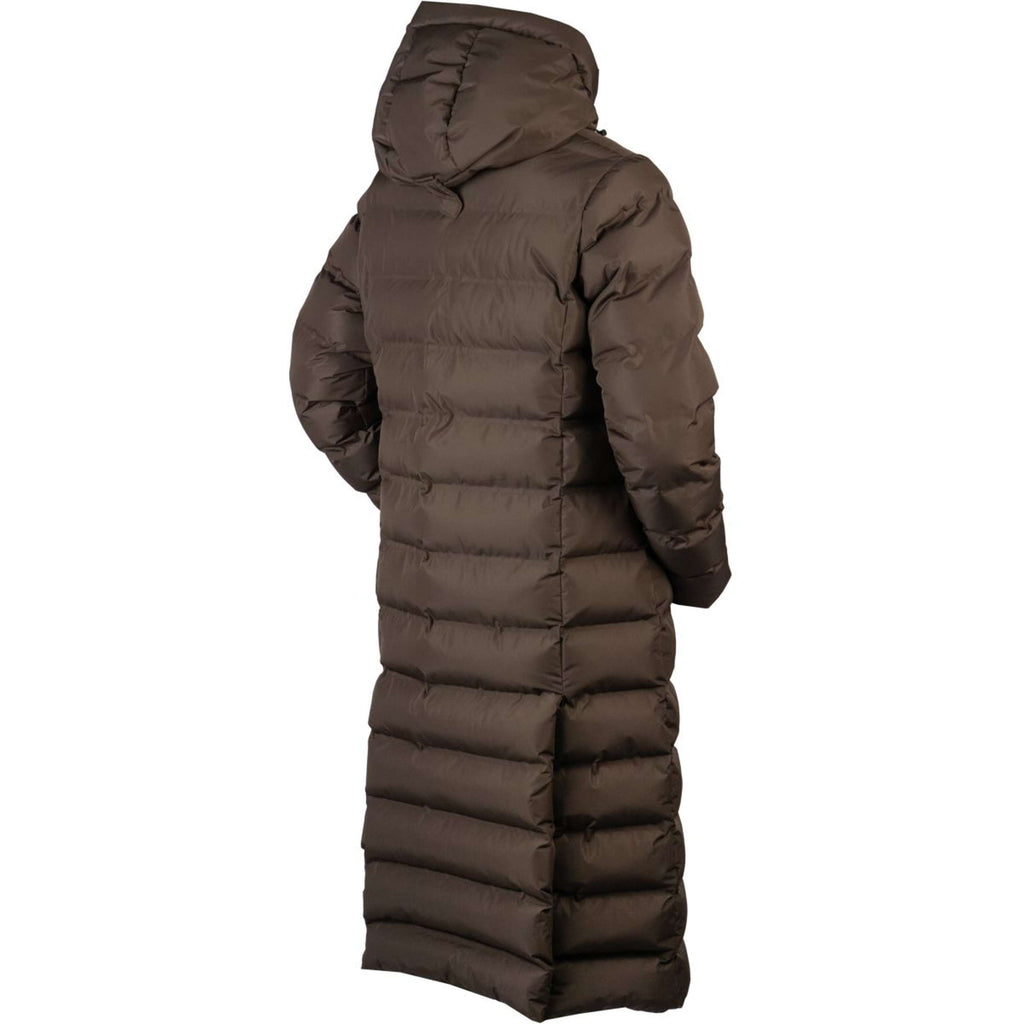 EQPRO Long Puffer Coat Eloise Chocolate