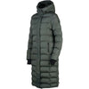 EQPRO Long Puffer Coat Eloise Shadow Steel