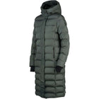 EQPRO Long Puffer Coat Eloise Shadow Steel